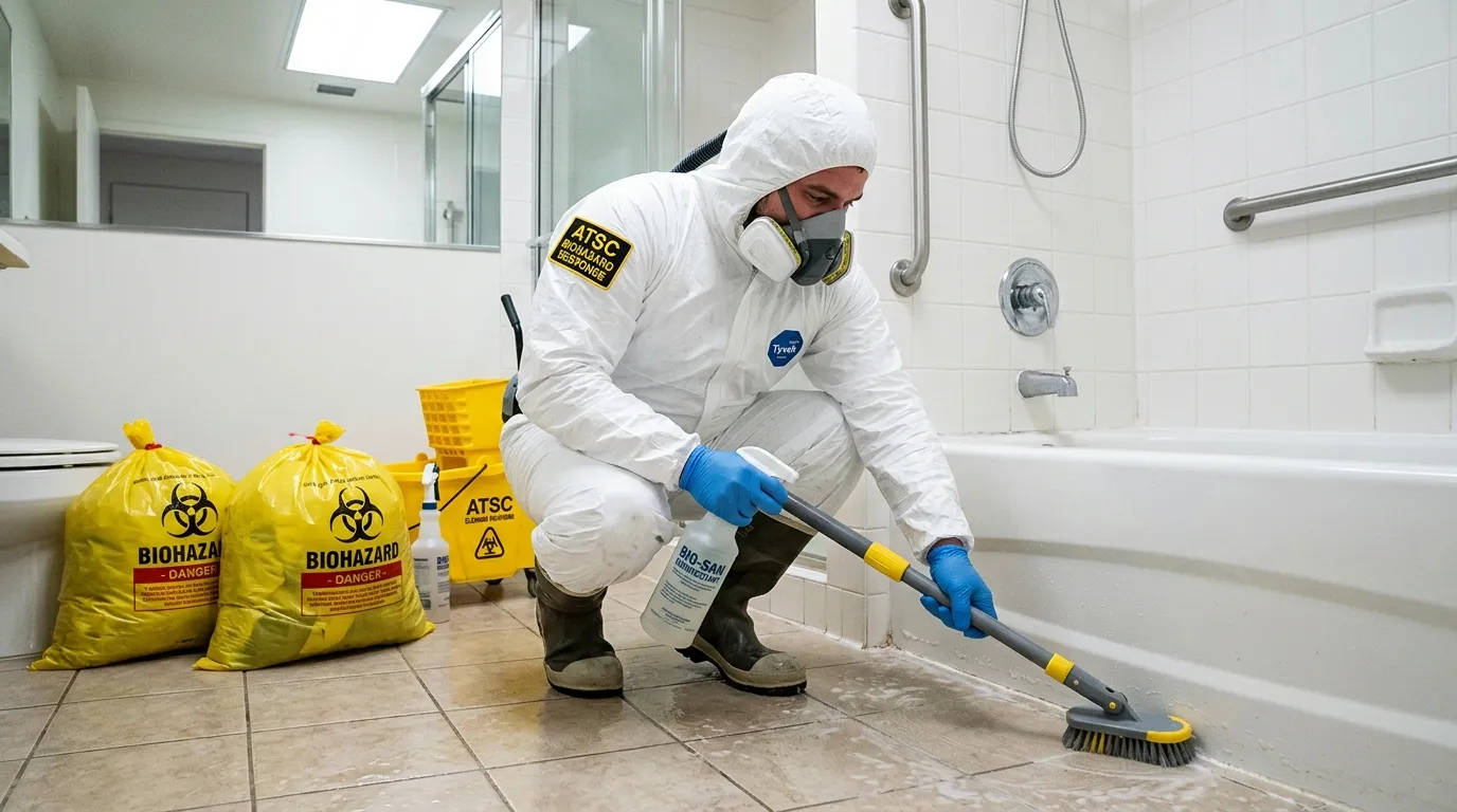 Decontamination equipment deployed for Blood Cleanup in Sheridan